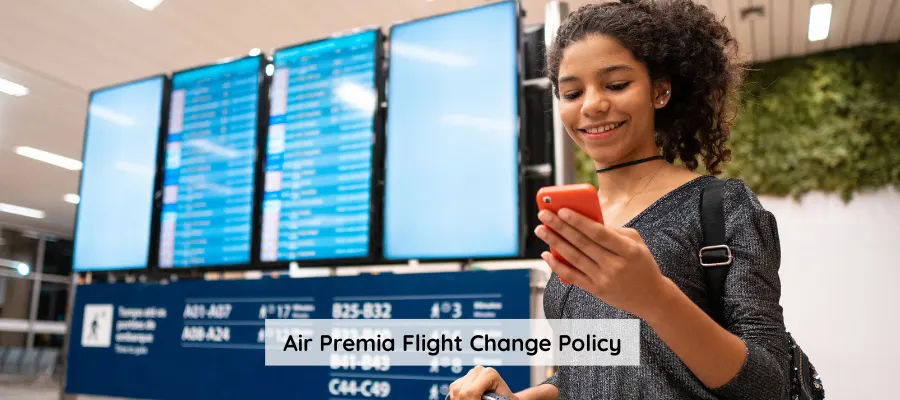 Air Premia Flight Change Policy