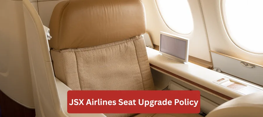 JSX Airlines Seat Upgrade Policy
